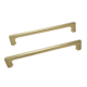 Gold aluminum cabinet handle